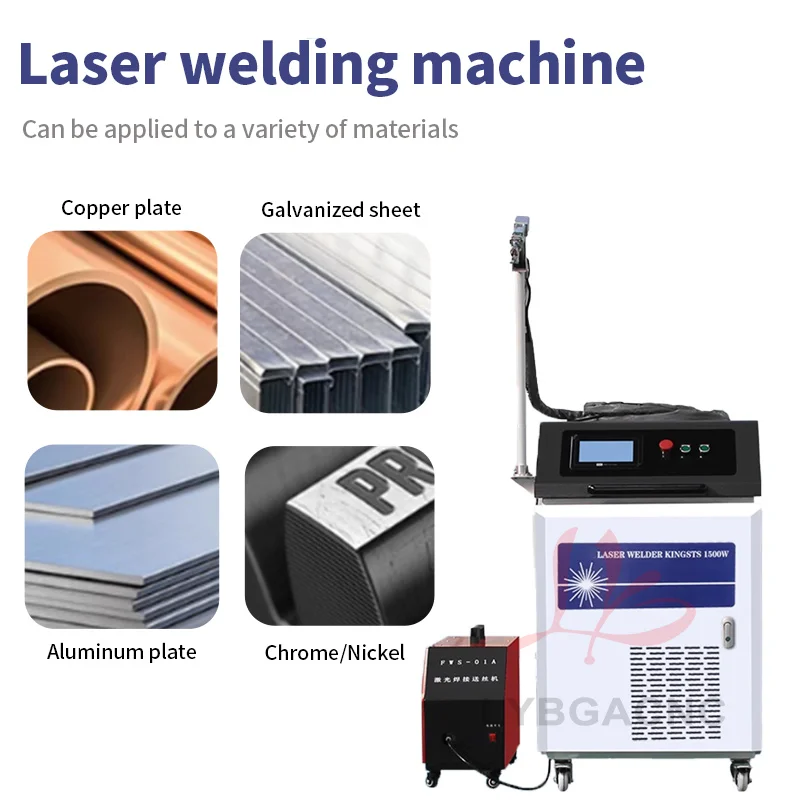 1500W 2000W 3000W Handheld Laser Welding Machine 5 in 1 Welding Cleaning Cutting Soldering Machine Portable Welder for Metal