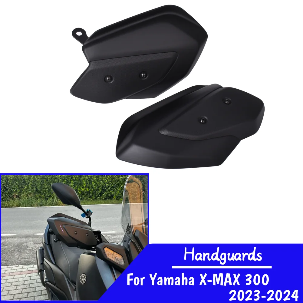 รถจักรยานยนต์ Handguards Handlebar Guards สําหรับ Yamaha X-MAX XMAX 300 125 2023 2024 X-MAX300 XMAX300 Hand Guard Shield