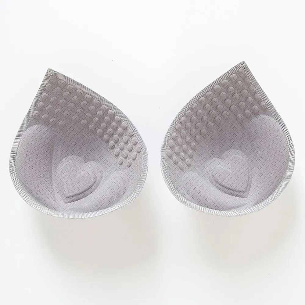 Soft Reusable Lingerie Push Up Women Clothes Accessories Chest Cups Pad Breast Bra Inserts Bikini Padding Inserts