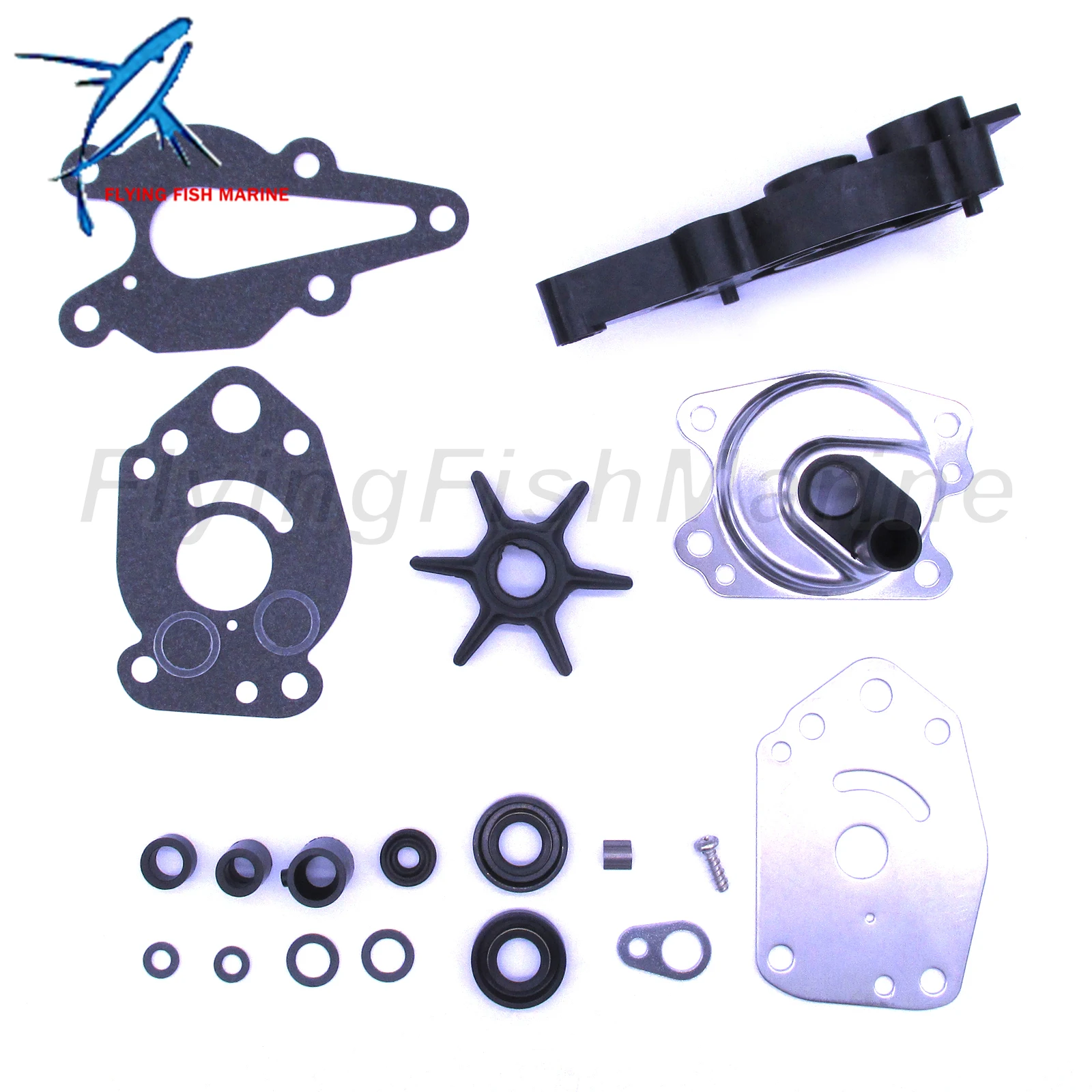 

Outboard Engine 46-42089A3 46-42089A4 46-42089A5 Water Pump Repair Kit with Housing for Mercury Mariner 6HP 8HP 9.9HP 10HP 13.5H