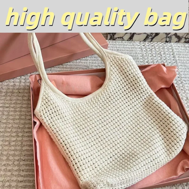

High-quality Joker Commuter Tote bags 2025 new niche luxury bags designers one-shoulder woven bag Women's handbags