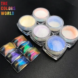 TCT-702 Unicorn Intense Color Shift White Chameleon Pigment Powder For Makeup Eyeshadow Nail Art Paints Soap Making Resin Crafts