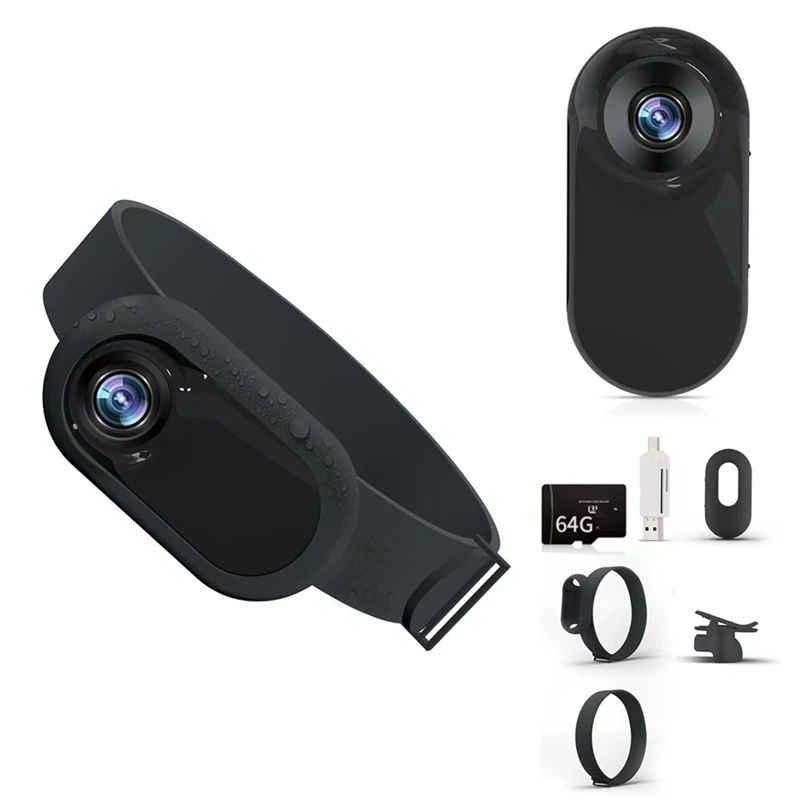 APPLIA-HD 1080P Dog Tracker Collar No Wifi Needed Cat Camera Collar Camera With Video Records Cat Dog Gift