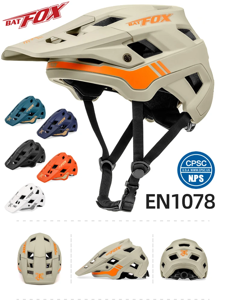 AliExpress BATFOX New MTB Helmet Ultralight Mountain Road Bike Helmets Cycling Men Women Bicycle Helmet Capacete Ciclismo Casco Ciclismo