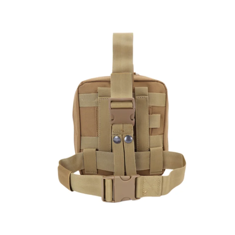 Oberschenkeltasche für Erste-Hilfe-Ausrüstung, Molle-Beintasche für Arbeitsplatz, Outdoor, Camping, Wandern, EDC-Werkzeugtasche – Detail 4