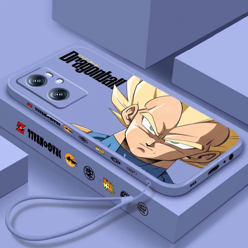 

Dragon Ball Son Goku Cool For OPPO Find X5 A11 A16K A53 A98 A3 A57 A72 A73 A96 A74 A9 A5 5G Liquid Left Rope Phone Case