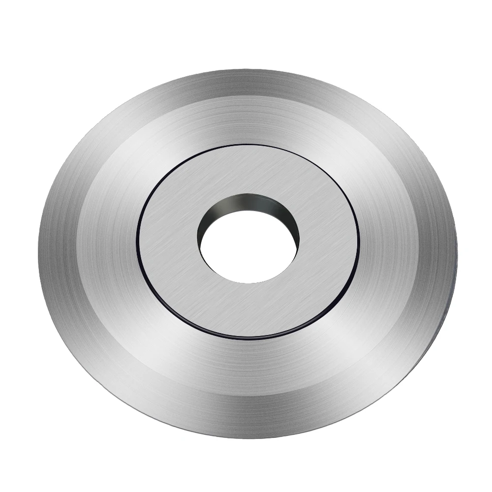 مصنع قطع آلة الحز أجزاء مستديرة القاطع سكين التعميم الحز شفرة للنسيج والجلود ورقة