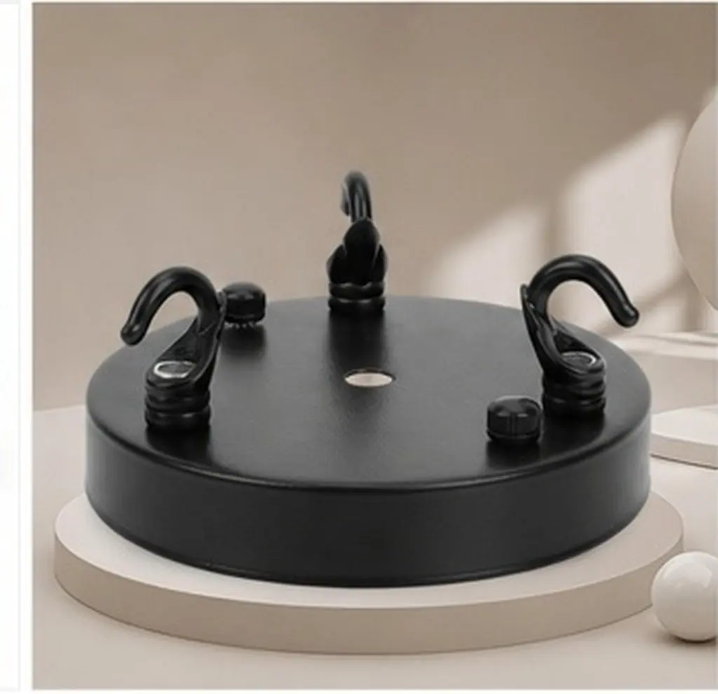 Rust Resistant Vintage Ceiling Light Holder Stylish Chandelier Hook Plate for Restaurant Bar Cafe Bedroom Chandelier Hook