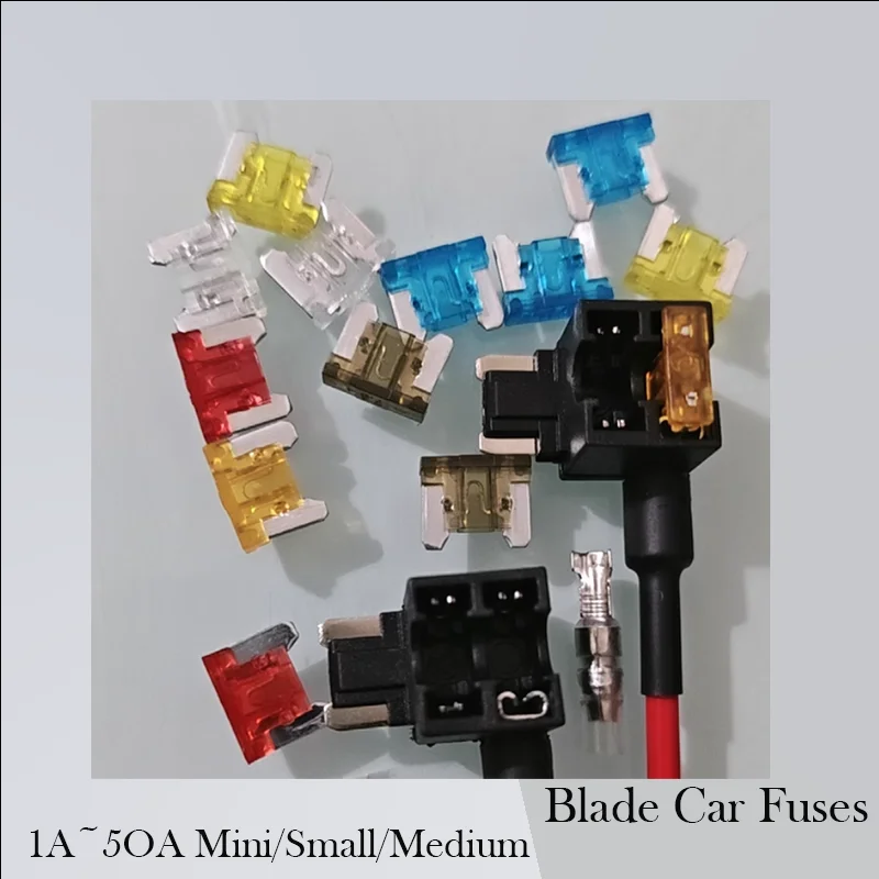 

Car Fuses Automotive Blade Type 1~50A Mini Small Medium 12v DC Automatic Truck Blade Fuse Insurance Insert Auto Accessories