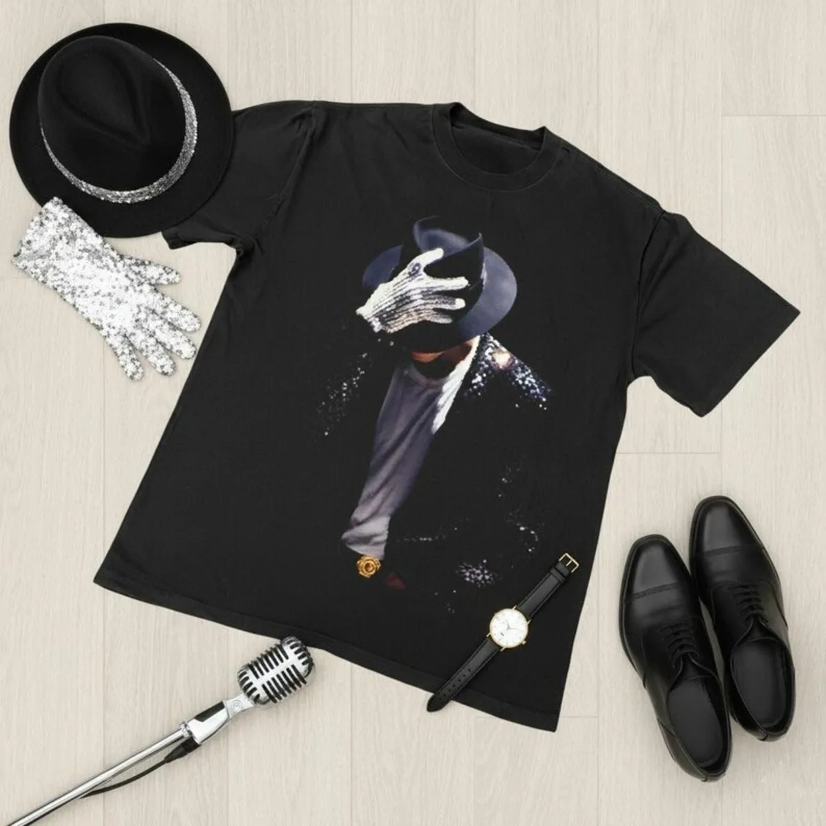 michael jackson t shirt dress Michael King Of King A-Line Dress by goblokgemas