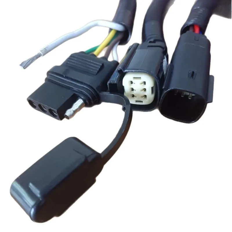 For 4 needle and thread strap reversing tailgate light strip adapter turn signal reversing light strip connection harness
