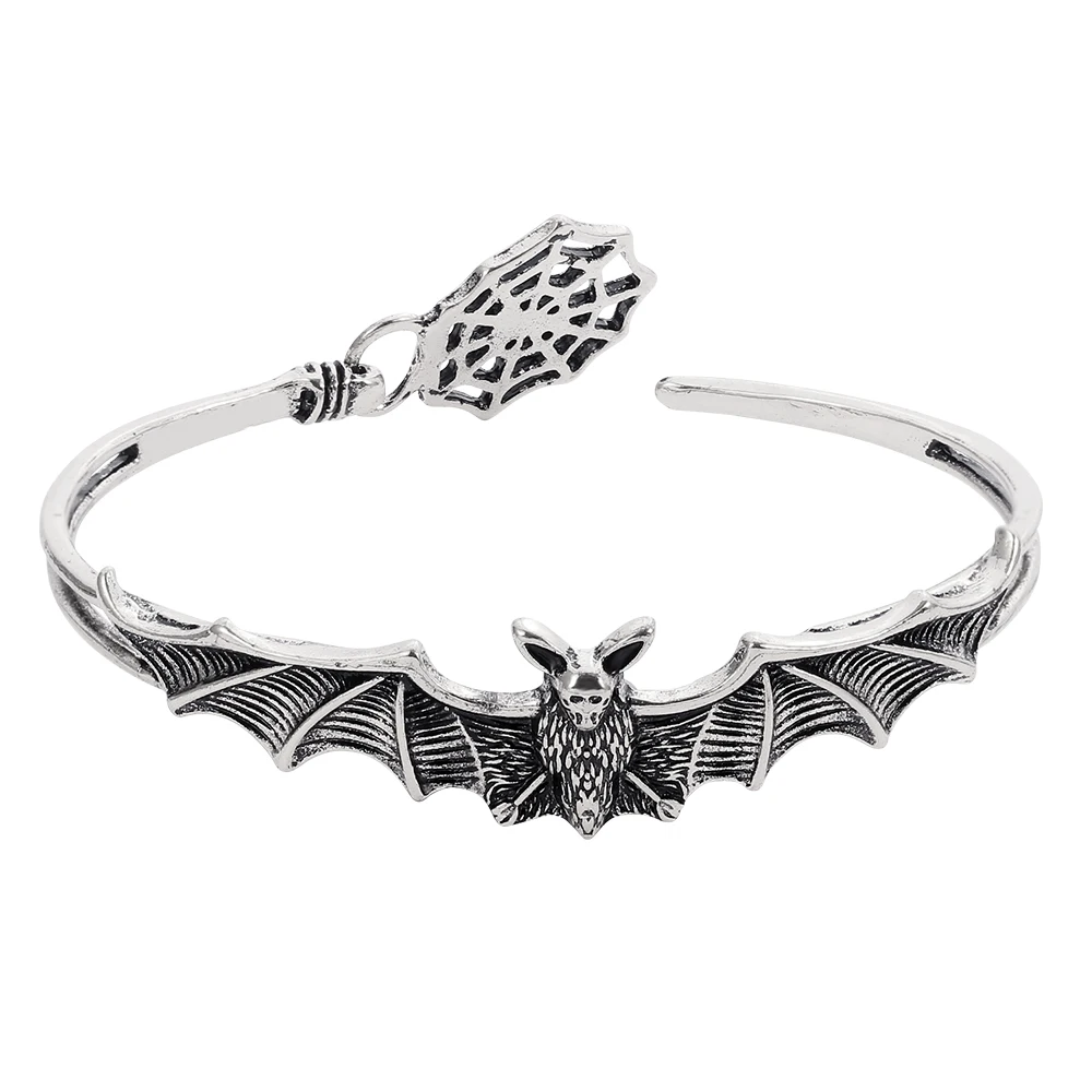 Moda creativa pipistrello bracciali donna Vintage gotico personalizzato braccialetto accessori femminili regalo di gioielli per feste di Halloween