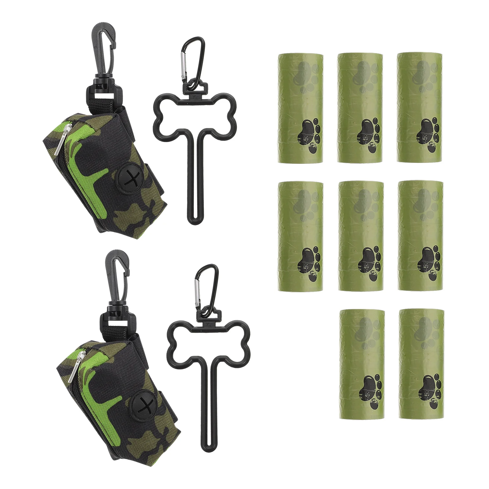 

1Set Dog Poop Dispenser Waste Bag Holder Compact Lightweight Design for Easy Carrying Sturdy Engineering Structure Fits All