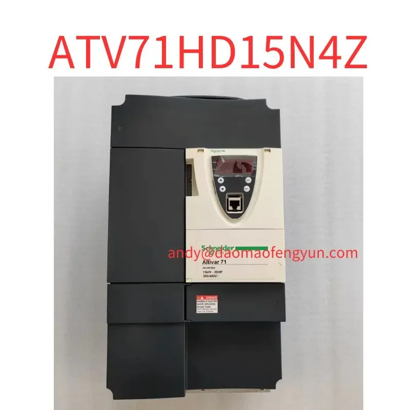 Second-hand ATV71HD15N4Z frequency converter ATV71 15kW test OK