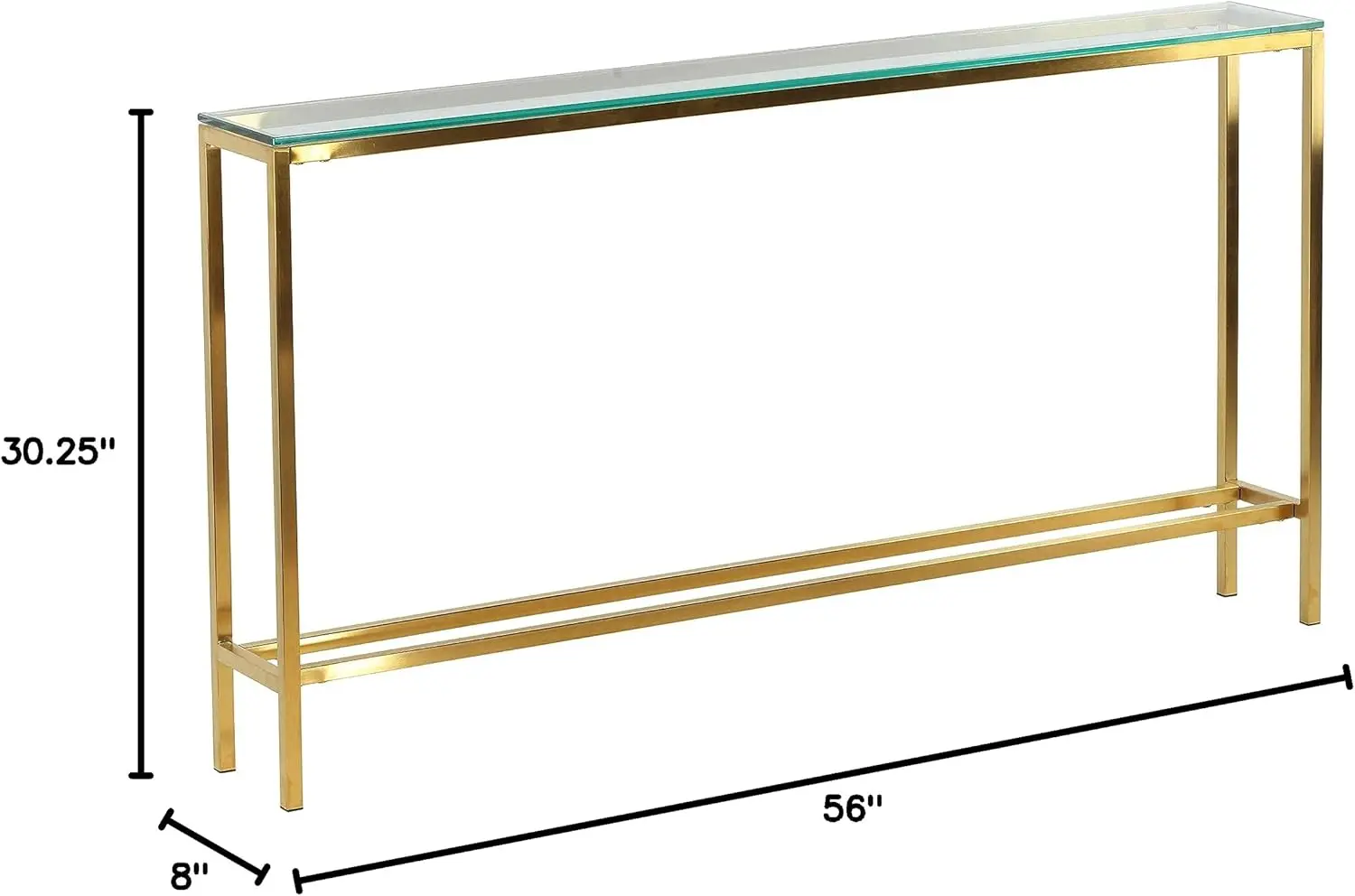 Juan Console Table, Skinny 56