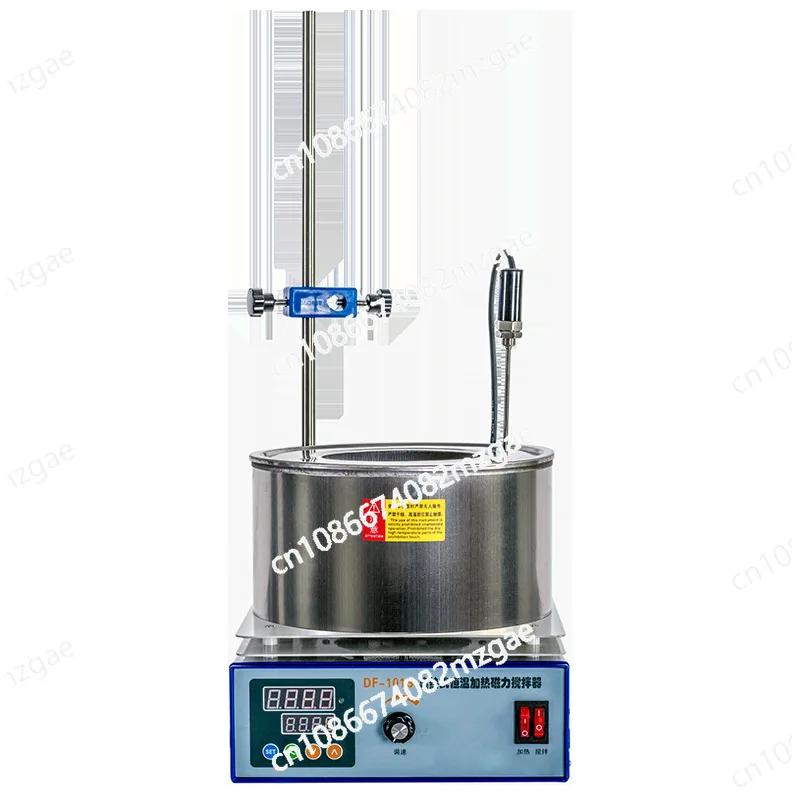 

Собранная магнитная мешалка Лабораторный интеллектуальный цифровой дисплей с постоянной температурой, масляно-водяной кастрюля для ванны двойного назначения DF101S