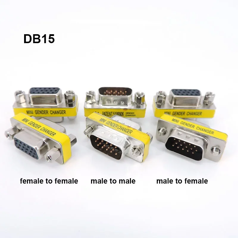1/4Pcs DB15 15Pin M…