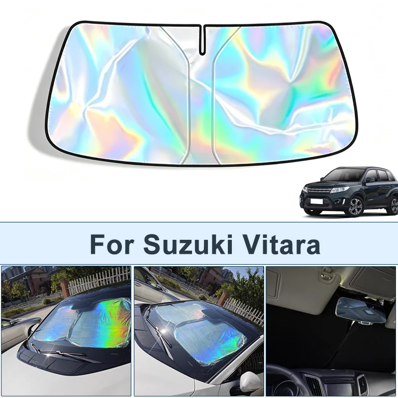 

Foldable Front Windshield Sun Shade For Suzuki Vitara UV Reflective Sun Protection Cover Car Interior Accessories
