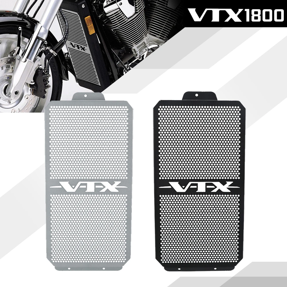 

Motorcycle Accessories Radiator Grille Cover Guard For Honda VTX1800 VTX 1800 C F N R S T 2002 2003 2004 2005 2006 2007 2008