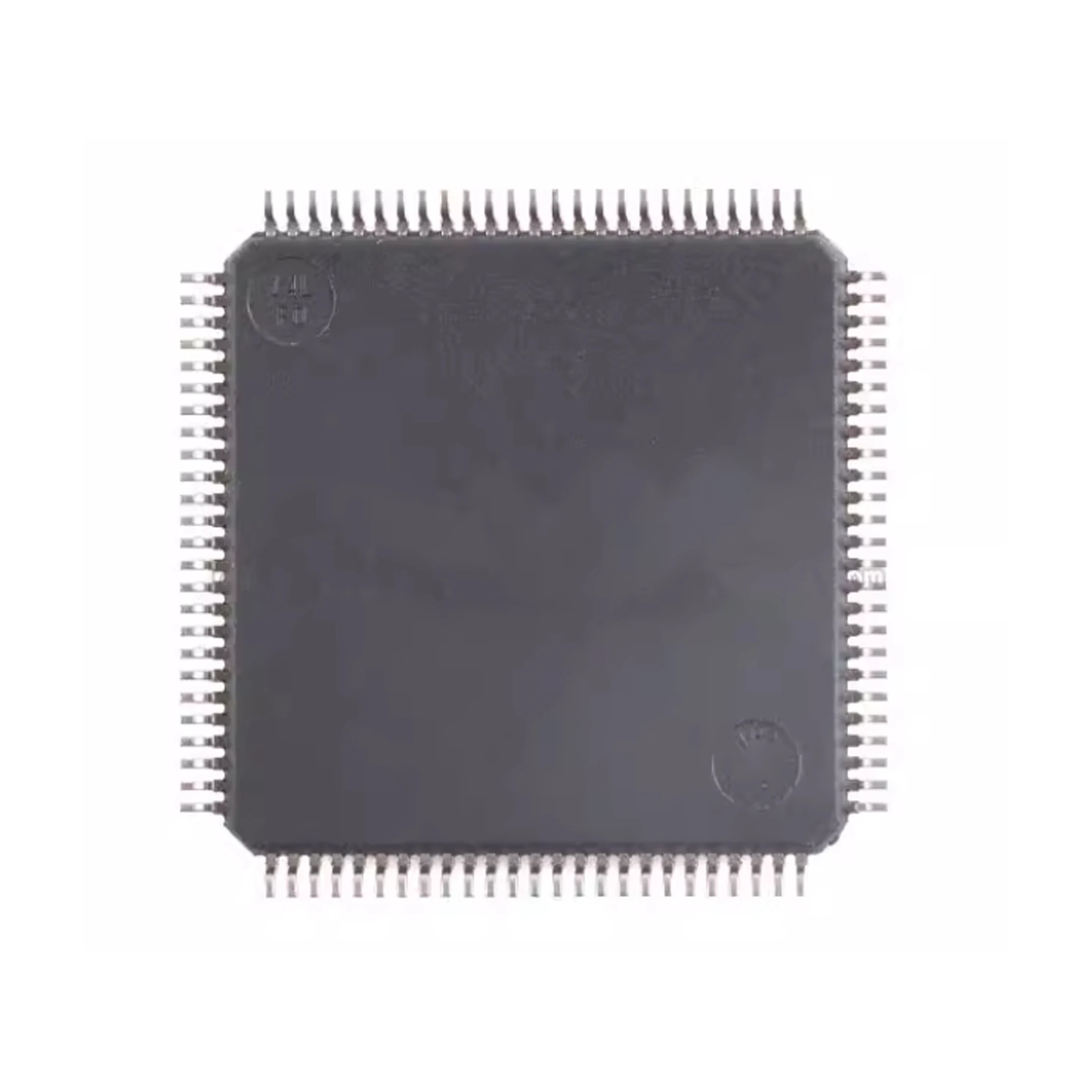 1pcs Genuine F280049CPZS LQFP-100 microcontroller with 100MHz frequency, FPU, TMU, and 256KB flash memory.