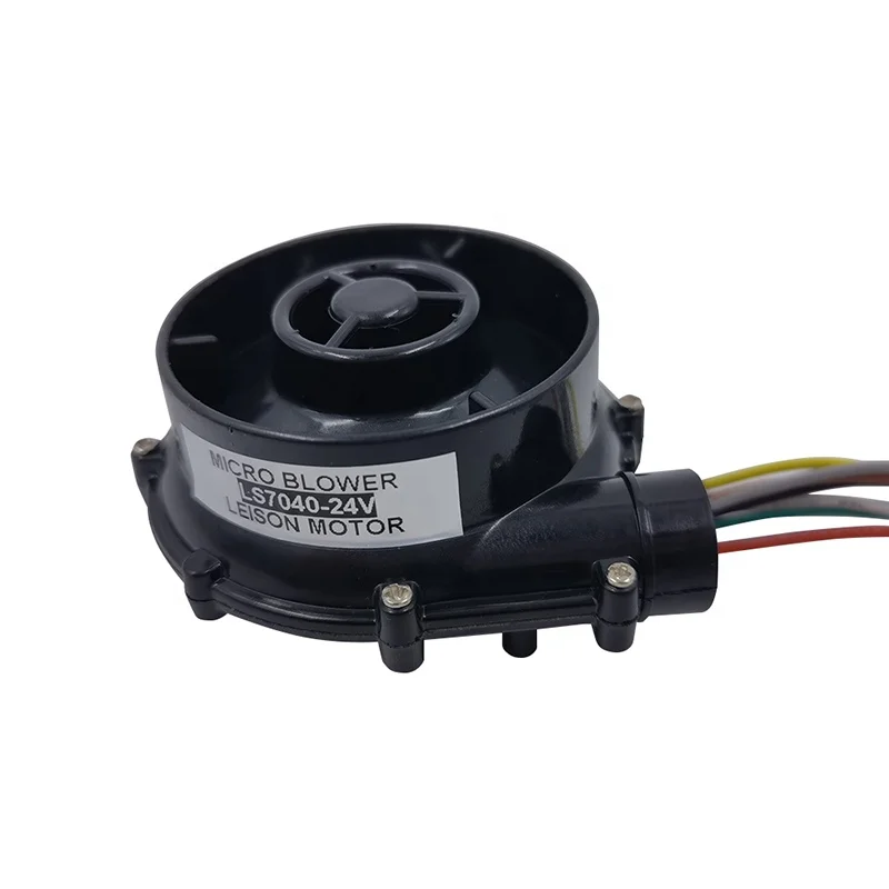 منفاخ هواء صغير بدون فرش تيار مستمر 12 فولت 24 فولت منخفض الضوضاء وعمر طويل