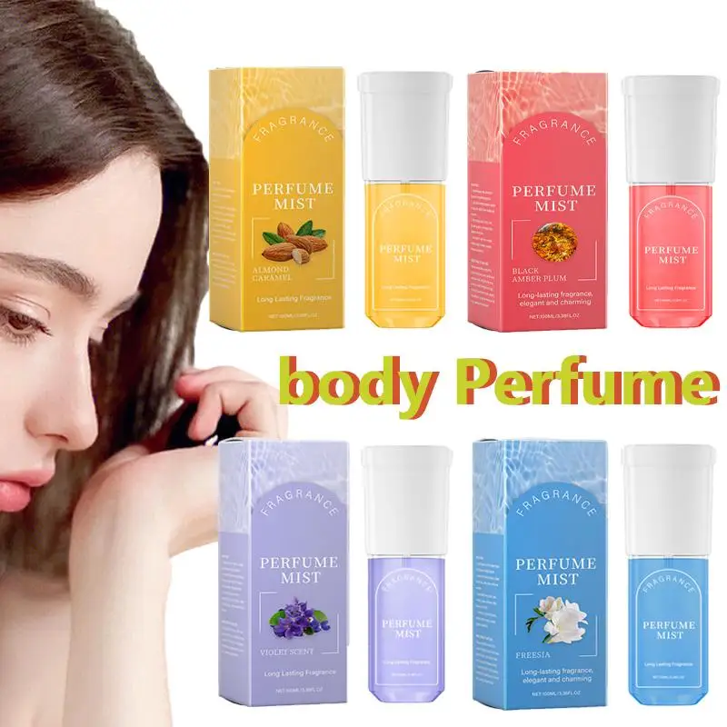 Body Perfume Spray Long Lasting Fragrance Hair And Body Smell Spray Natural Fruit Fragrance Portable Date Flirting Perfume 100ml