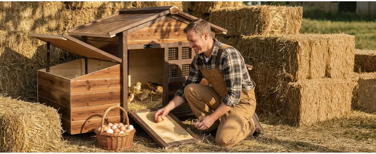wood chicken coop