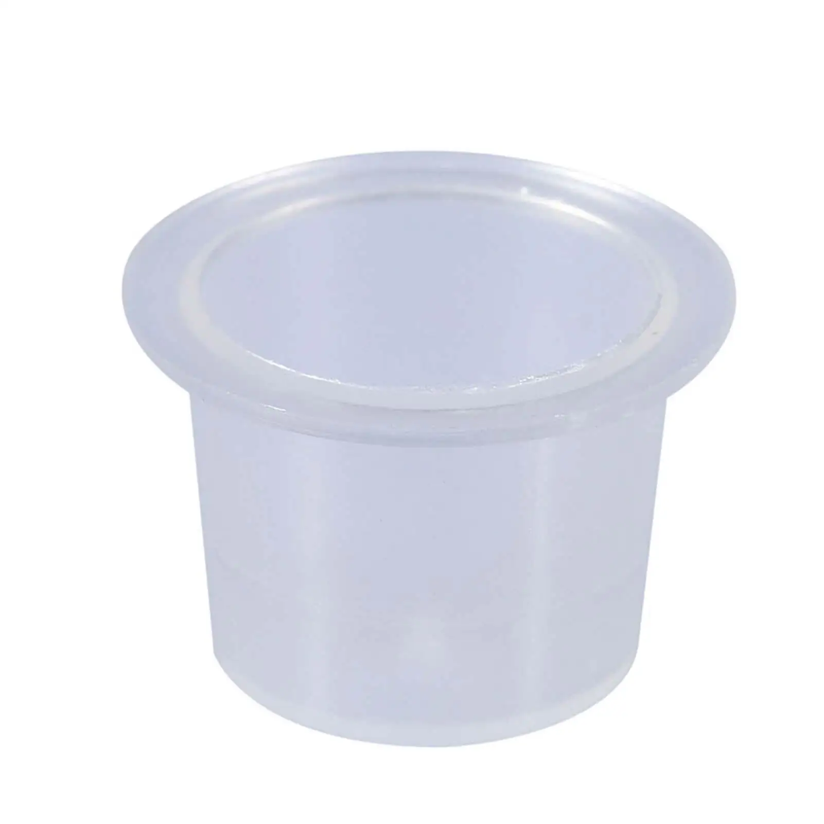 1000 ชิ้น Disposable Tattoo Ink ถ้วย SML ผู้ถือพลาสติกใสสําหรับ Microblading ถาวรชุดเครื่องมือแต่งหน้า