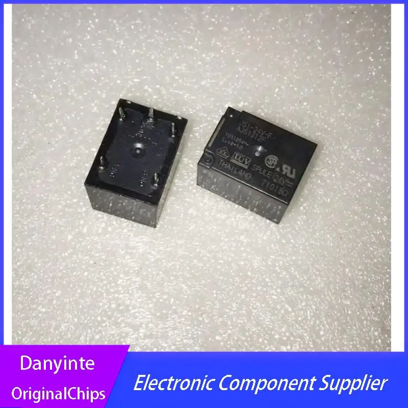 NEW 5PCS/LOT relay   JS1-12V JS1-12V-F AJS1312F JS1-24V-F AJS1312F JS1-24V  JSI-24V-F 5PIN 10A 