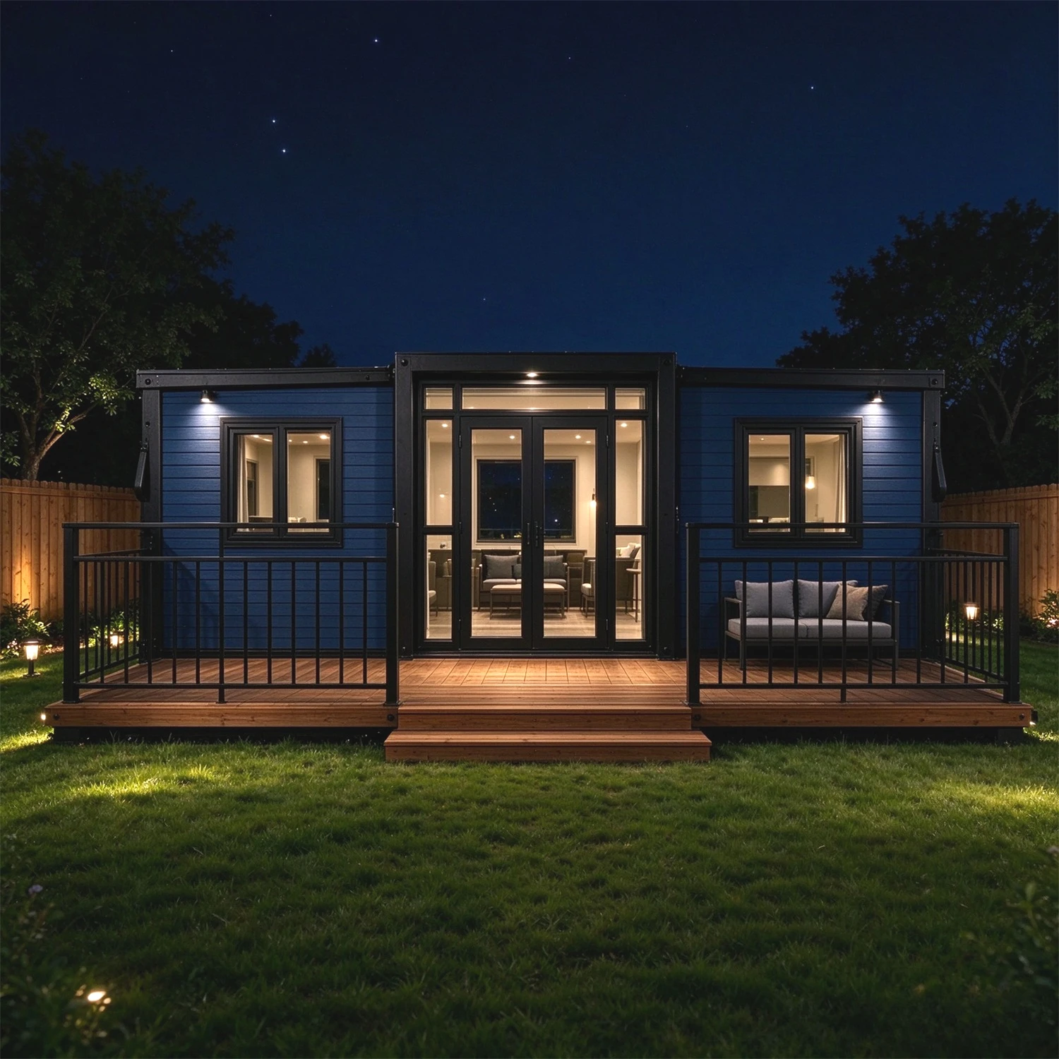 Wholesale Mobile Home Expandable Container House Garden Rooms Modular Tiny House 20ft 40ft Prefabricated House Vacation Room