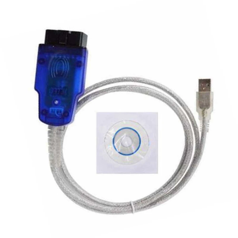 Obd Tool OBD2 VAG USB KKL 409 Cable de herramienta de escaneo de diagnóstico OBD2 para vehículo de coche para Cable de la serie VAG