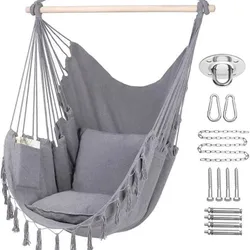 FULLLOVE Nordic Outdoor Garden amaca staccabile Anti-ribaltamento soggiorno camera da letto sedia sospesa semplice balcone altalena mobili