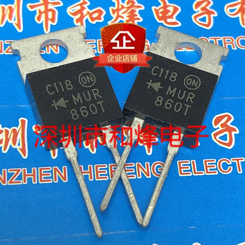 5 pieces MUR860T  TO-220-2 600V 8A