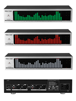 2025 New 2U Digital Spectrum Analyzer LED Display Balanced Music Audio Remote Control Voice Control Online Indicator