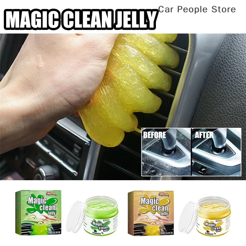 160 Grams Car Interior Polishing Putty No Rinse Putty Car Crevice Cleaning Gel Household Car Cleaning Accessories