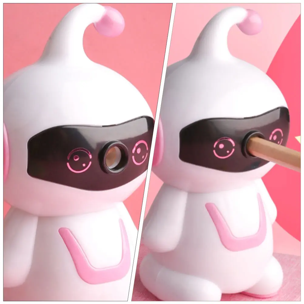 

Robot pencil Gadget School Sharpener for Sharpenerub Sharpeners Handheld Cute