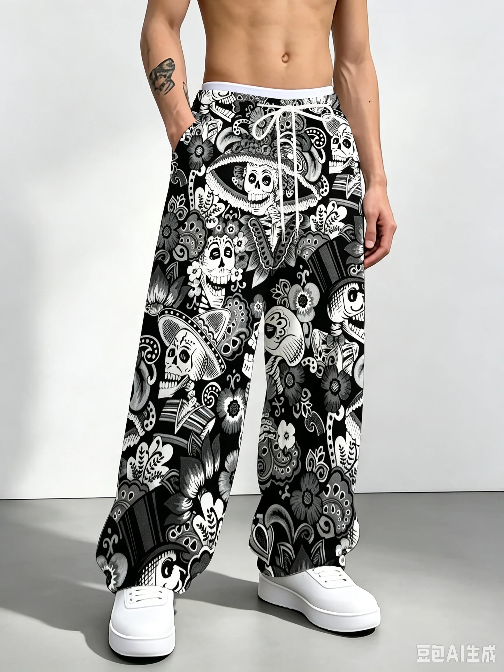 New Arrivals Bohemian Paisley 3DPrint Unisex Straight Leg Jogger Pants Lightweight Trousers for Beach Vacation Casual Daily Wear