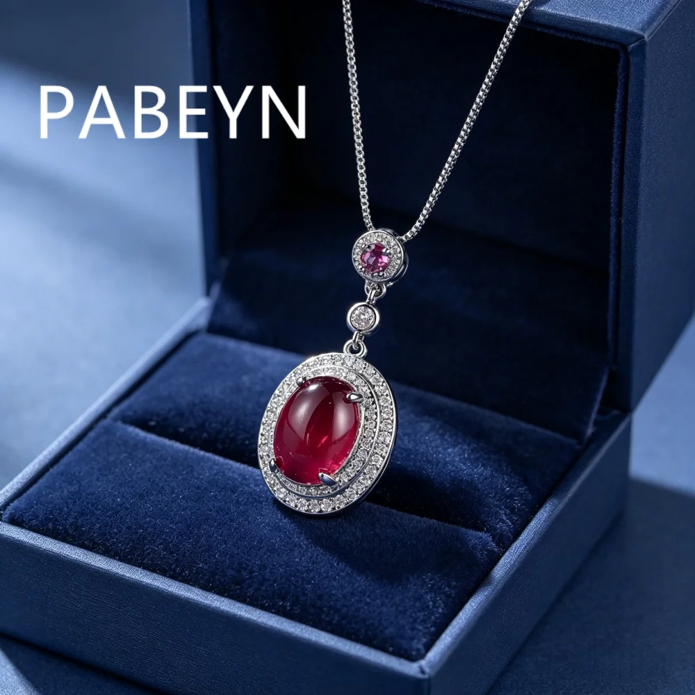 925 Sterling Silver Vintage Fashion Women's Purple Denier Zircon Ring Pendant Earrings Set Birthday Party Anniversary Gift