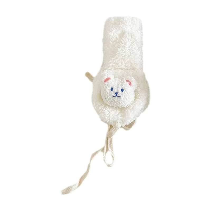 Lovely Bear Ear Cover Leuke oorwarmers voor kinderen buiten winteractiviteiten