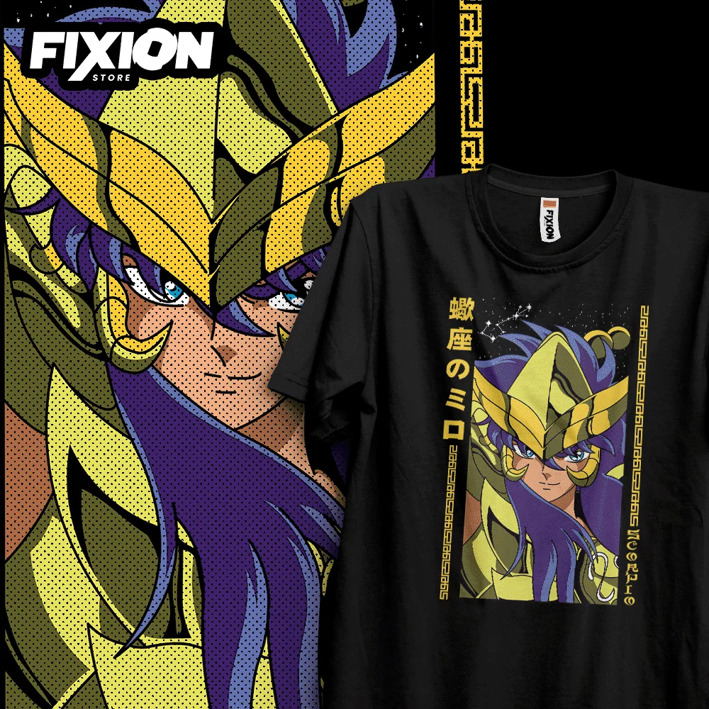 Saint Seiya –  Abril –  5Anime T Shirt Manga Gift For Anime Lover All Size Cotton