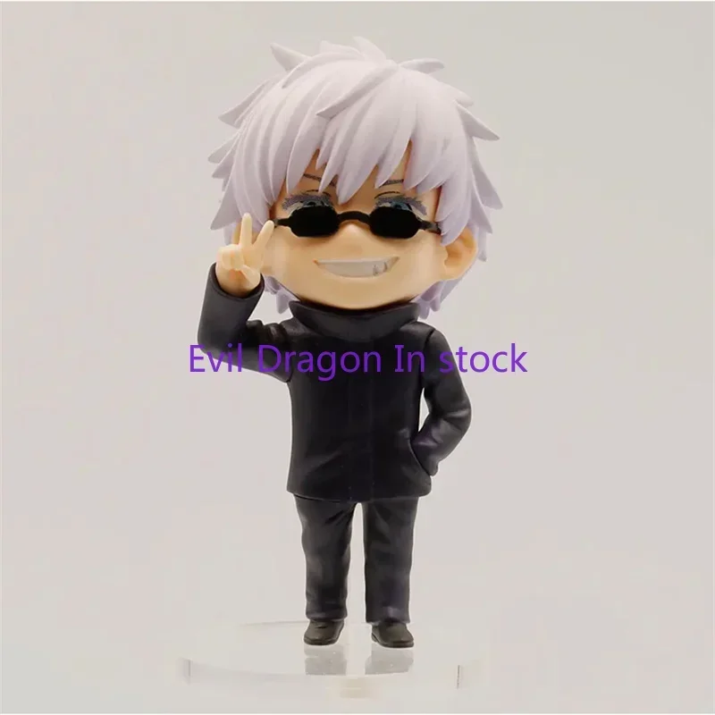 

Genuine Jujutsu Kaisen Anime Figure Satoru Gojo Kugisaki Nobara Q Version Action Figure Toys for Kids Gift Collectible Model