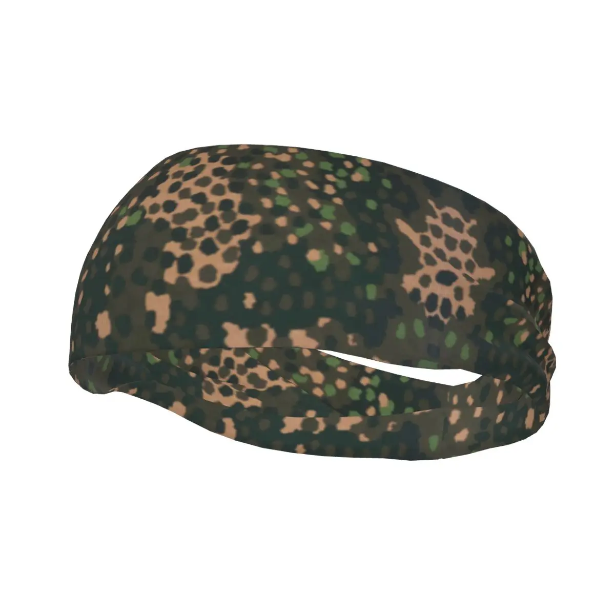 Custom Military Camo Camouflage Army Training Sweatband Men Women Non Slip Quick Drying Headband Football