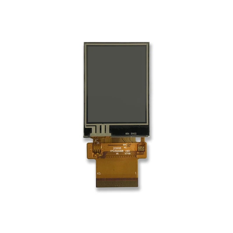 2.0inch 240x320 ST7789V MCU/SPI/RGB interface TFT LCD with resistive touch