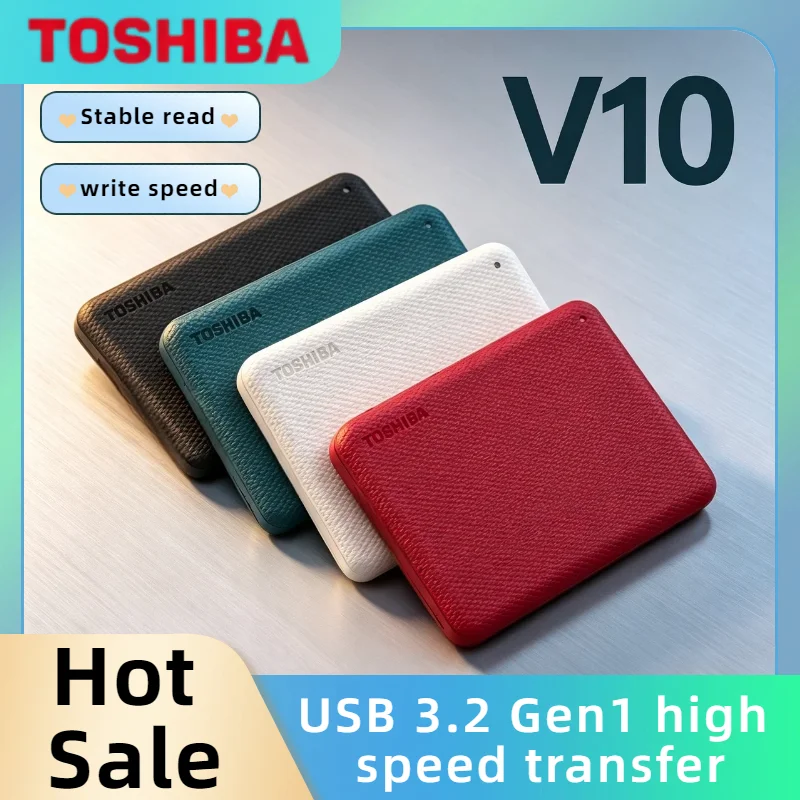 Toshiba Canvio Advanced V10 USB 3.0 2.5 Inch 1TB 2TB 4TB Portable External Hard Drive for Laptop Computer Elite Pro Unit
