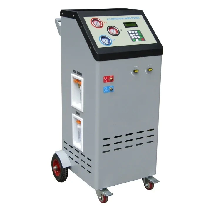

Semi Auto Car AC Refrigerant Recovery And Recharge Machine