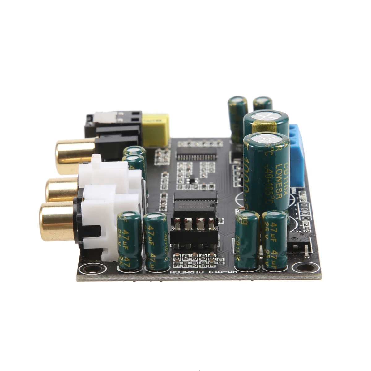 Placa decodificadora DAC, interfaz Digital CS4398 CS8416, 24 bits, 192K, SPDIF, fibra óptica Coaxial a AUX para amplificador de TV