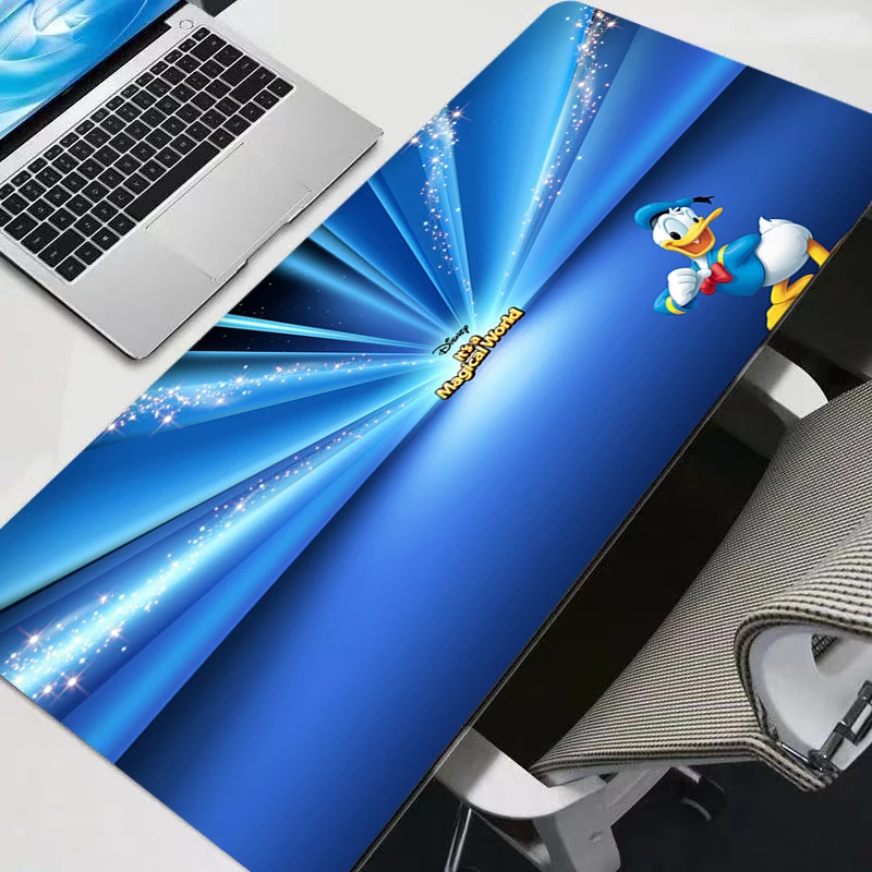 Alfombrillas de ratón de goma suave para oficina, alfombrilla para juegos, alfombra del Pato Donald para el hogar, alfombrilla antideslizante para teclado, alfombrilla para ratón de Pc, nueva alfombrilla para mesa