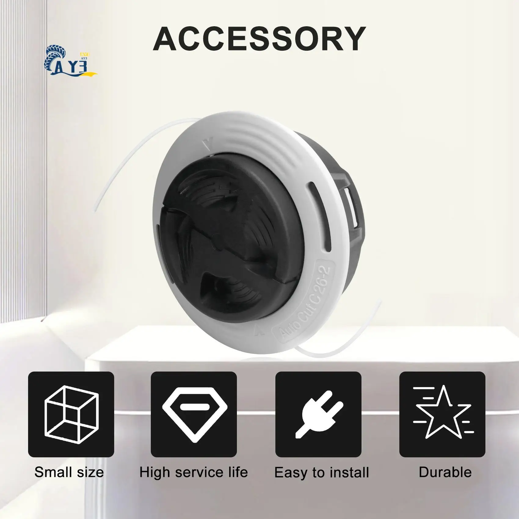 AY03-Auto Cut C26-2 استبدال رأس التشذيب لـ Stihl Fs 55 56 70 94 91 111 131 240