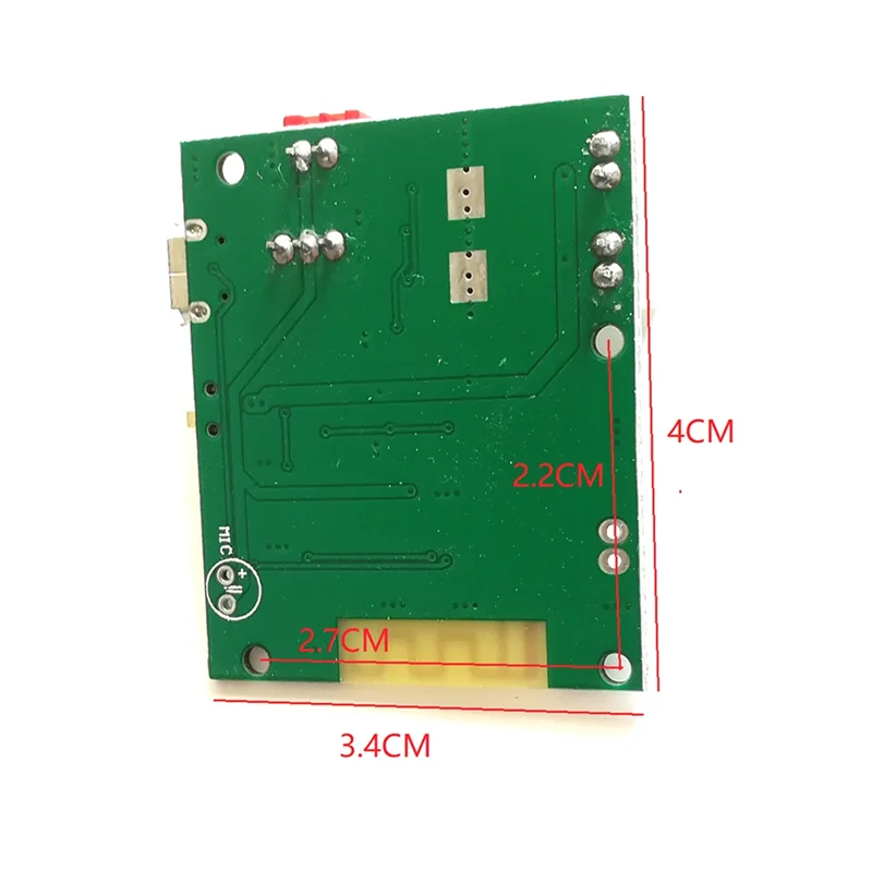 BT5.2 ไร้สายโมดูลเครื่องขยายเสียง Pcba โมดูล 2X5W เครื่องเล่นเสียง Board