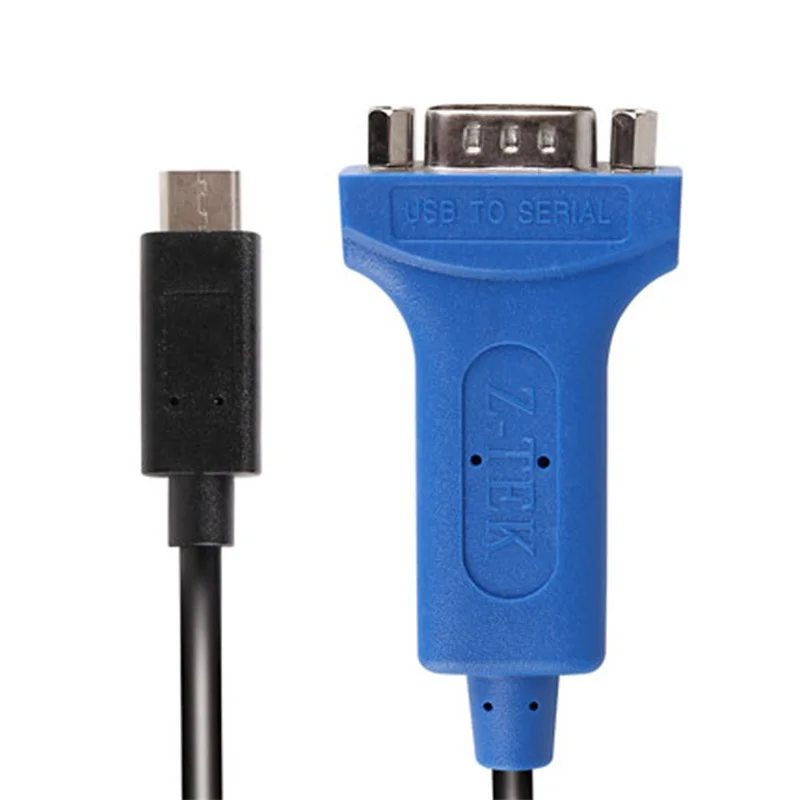 Type-C USB-C to RS232 serial converter adapter cable win10 type c to db9 COM Converter